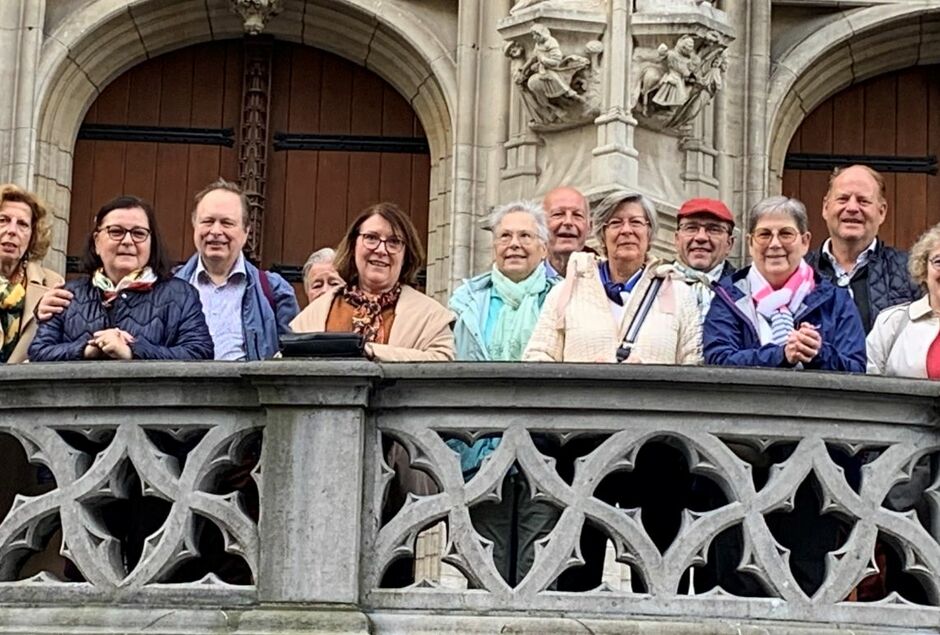 VISITE GUIDEE INSOLITE DE LEUVEN AVEC EN POINT D'ORGUE:LA BIBLIOTHEQUE